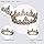 DMS BEAUTY Bridal Princess Girl Tiara and Rhinestone Crown Headband Hair Accessories for Women Wedding Ceremony Party (Multicolor)