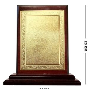 DMS Wooden Red Rectangular Heavy Momento for Sports Event, Functions & Other Events